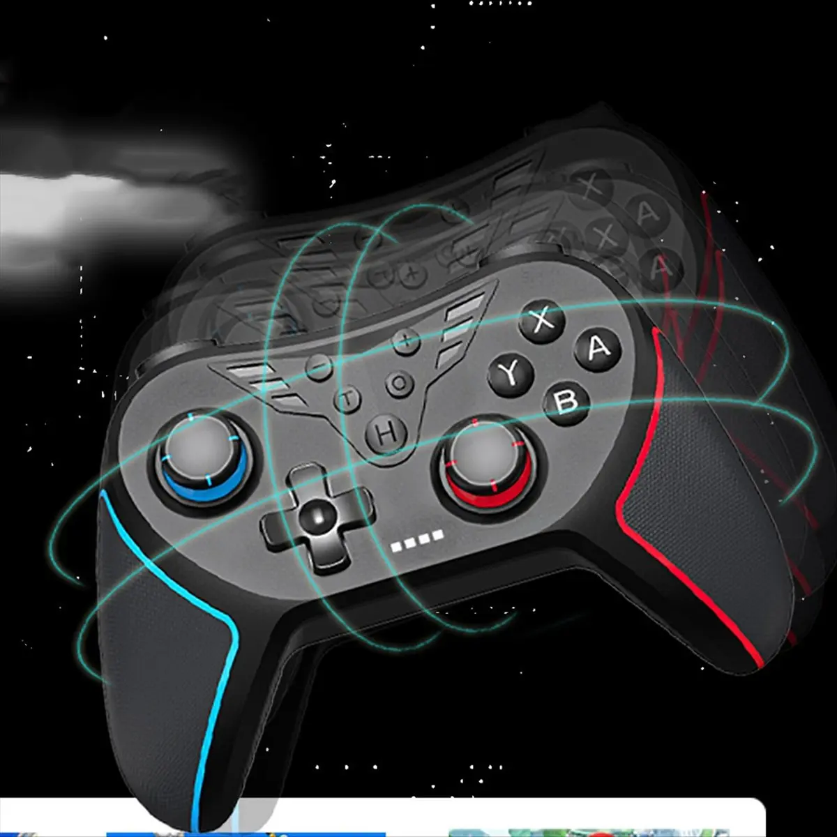 A003 For Switch Wireless Bluetooth Gamepad Hall Rocker Macro Programming Somatic Computer Game T43 Joystick