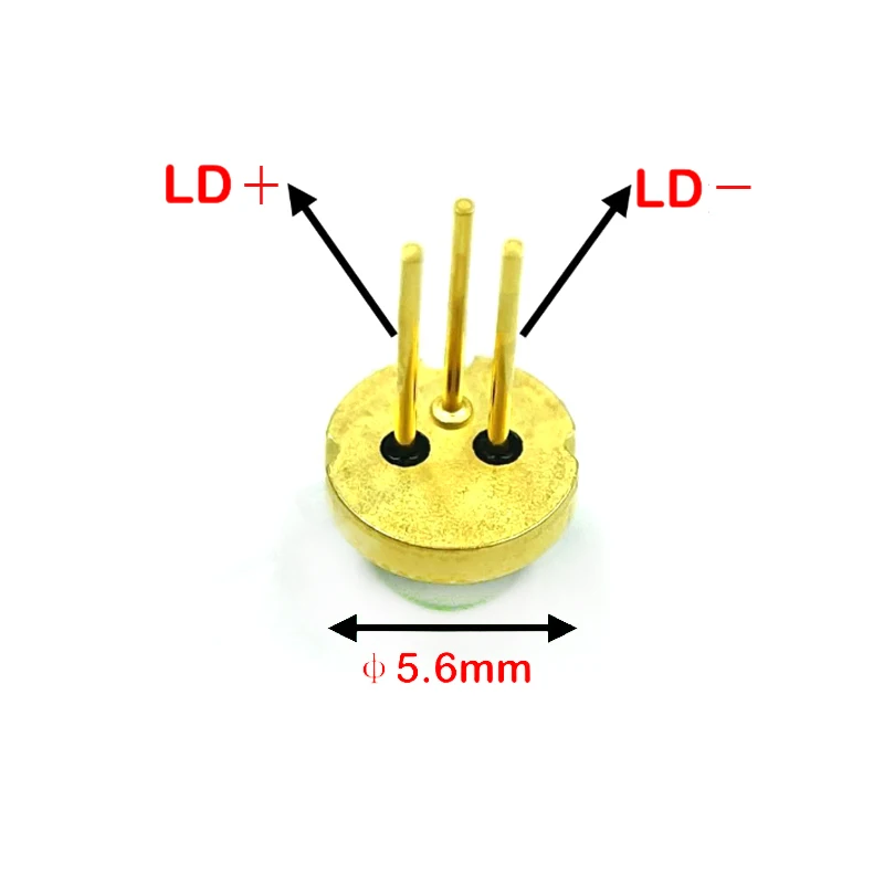3pc GH04580A2G 450nm 80mw Blue 5.6mm TO-18 Laser Diode LD
