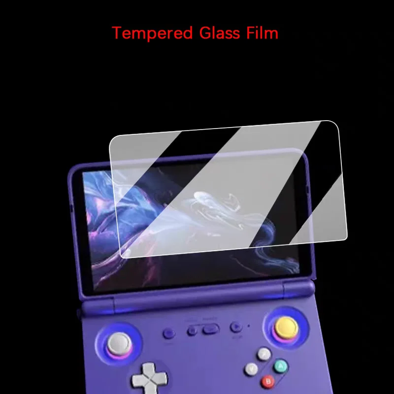 ل ريترويد جيب Flip2 واقي للشاشة من الزجاج المقسى لوحدة التحكم ريترويد فليب 2 RPF2 9H HD طبقة مقسى مقاومة للخدش