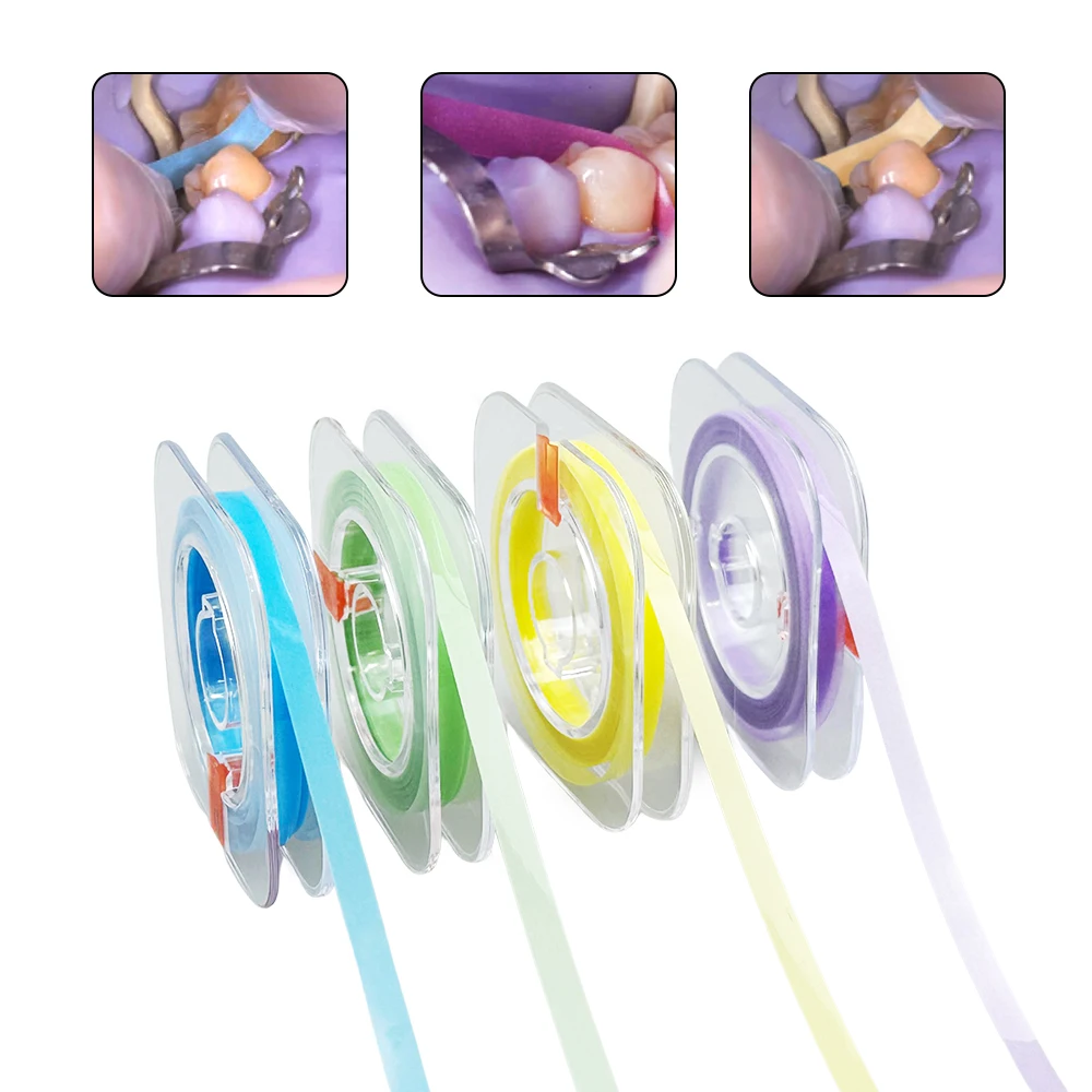 

Dental Polishing Strip 6m*4mm Abrasive Strips Shaping for Teeth Grinding Sanding Resin Strip 6m*4mm Coarse Dentistry Material