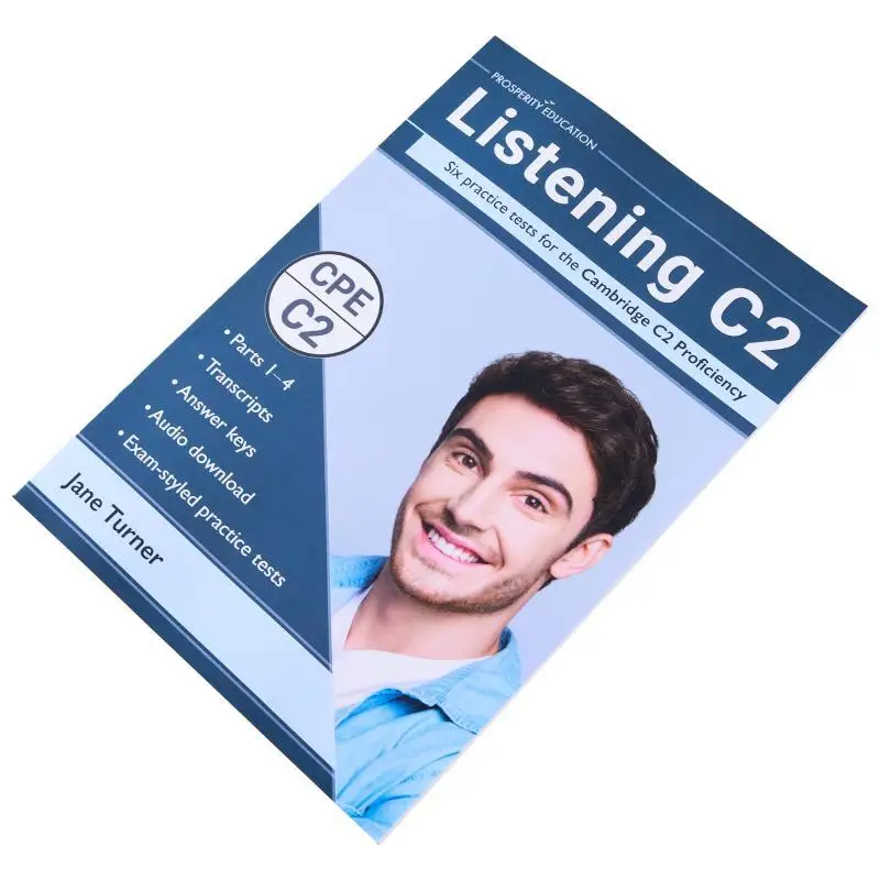 الاستماع C2 ستة اختبارات ممارسة لكامبريدج C2 الكفاءة جين تورنر التعليم الازدهار 9781913825621 كتاب