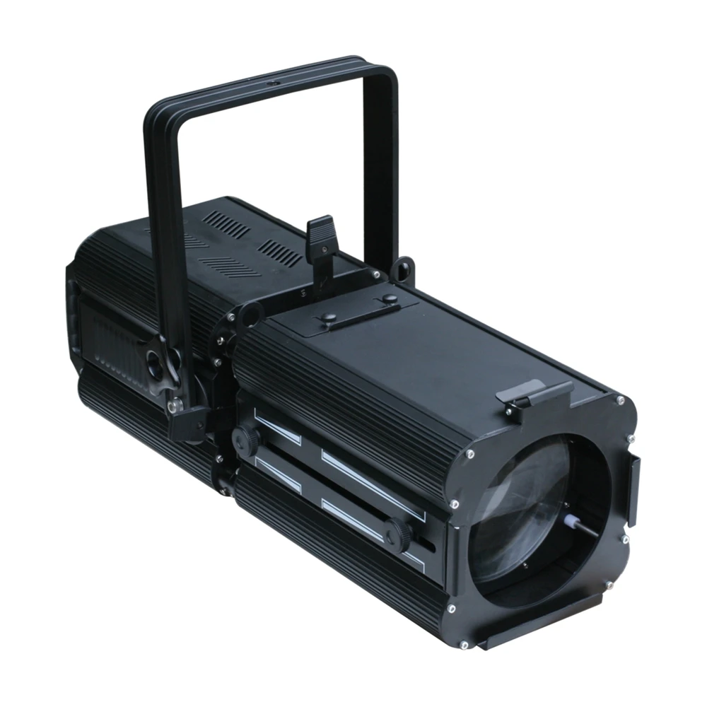 Warm White with Cold White 200W 2in1 Led Profile Zoom Spot Audience Light 3200K+5600K DMX in/out IP20 3 Pin XLR