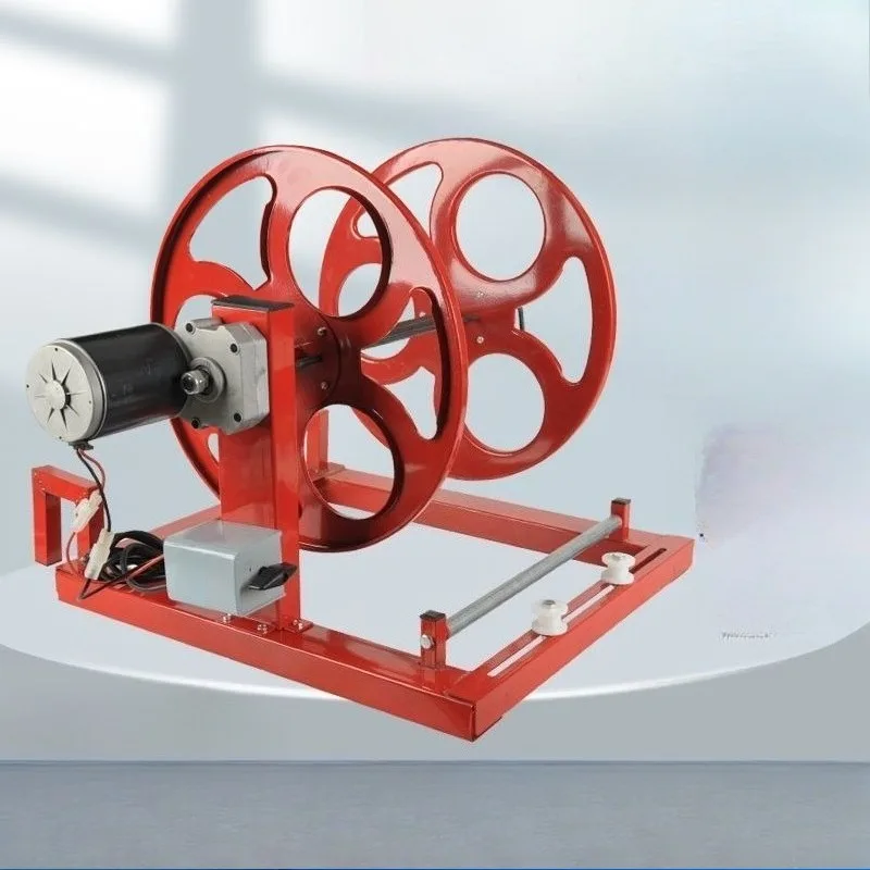 Electric hose winder for irrigation water pipes, drip irrigation tape storage racks, farmland irrigation