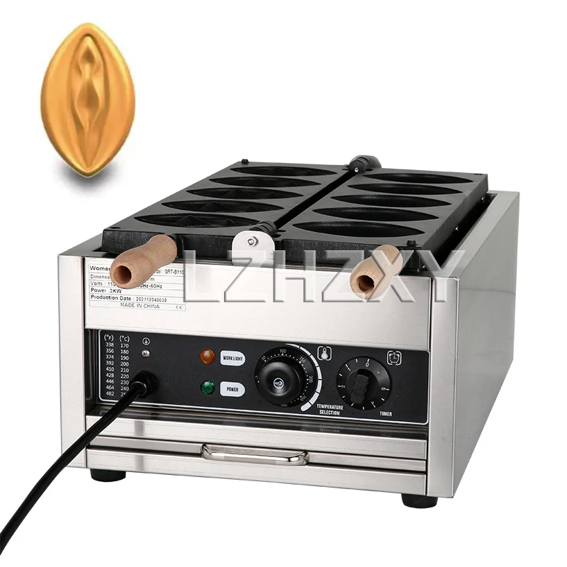 여성 여성 음부 와플 메이커 기계, CE 전기 상업용, 질 와플 메이커, 5 개