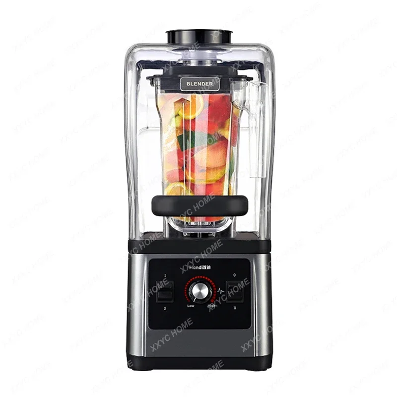 110V/220V Slush Machine Commercial Silent Wall Breaker With Cover Ice Mixer Special For Milk Tea Shop