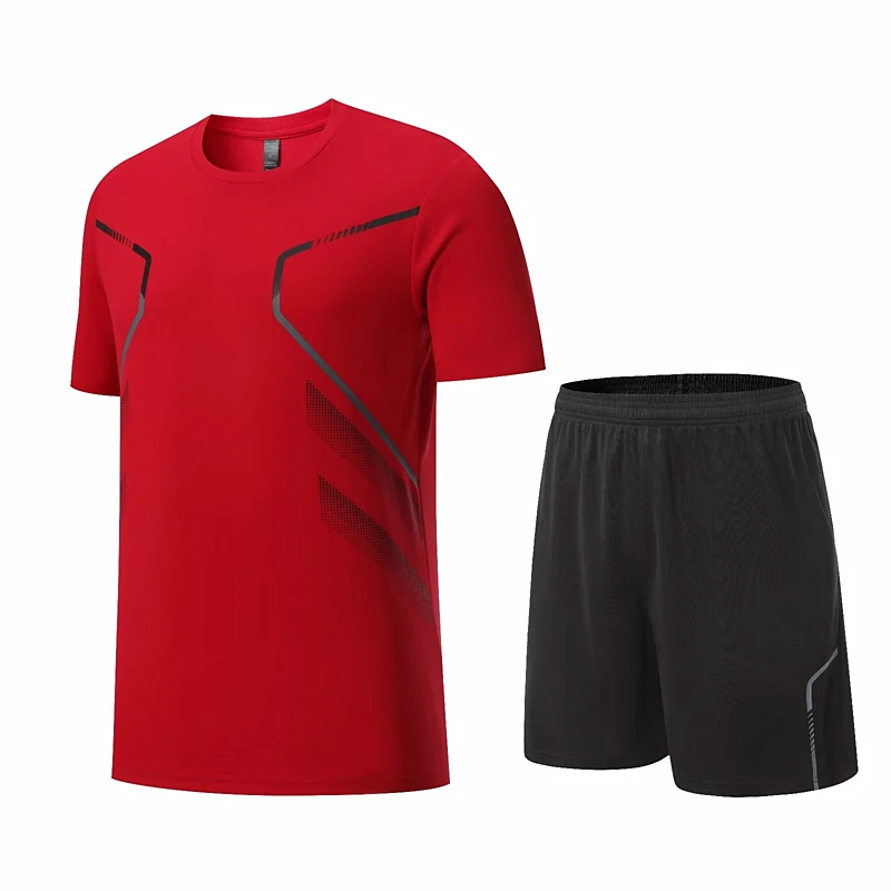 Fashion Men Sportswear Gym Fitness Basketball Tennis Football Sports Suit Clothes Running Jogging Sport Training Suits