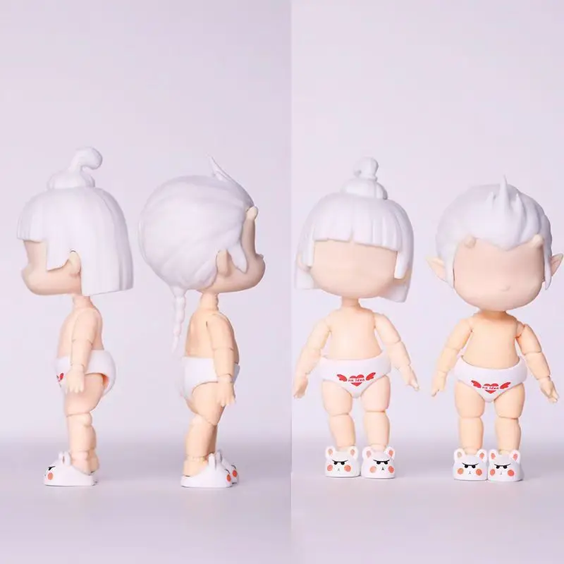 Ob11 Doll Can Be Connected To BJD Doll Head GSC OB Joint Body Movable Bjd Doll Accessories with Shoes