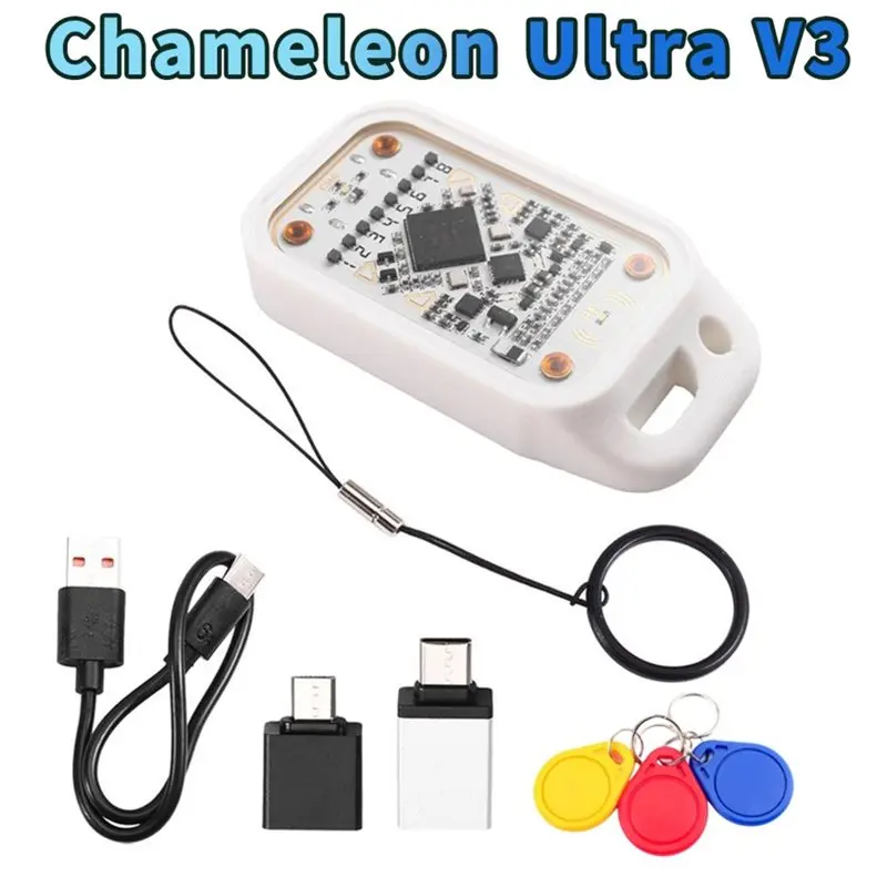 [NEW A09R!】 Chameleon V3.0 Read Write RFID Smart Chip Emulator Reader 125K 13.56Mhz ID IC Smart Card Tag Copyer+ 3XUID Keych