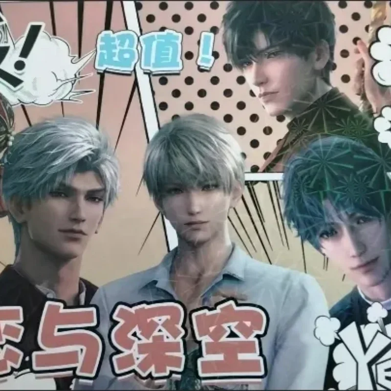 Anime Game Love And Deepspace Gift Box Stand Model Keychain Pendant Postcard Poster Paper Card Gift Rafayel Xavier Zayne Sylus