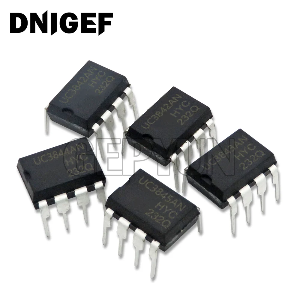 10 Uds UC3844AN UC3845AN UC3842AN UC3843AN DIP-8 UC3844 UC3845 UC3842 UC3843 DIP UC3842BN UC3843BN UC3844BN UC3845BN UC3842BN DIP