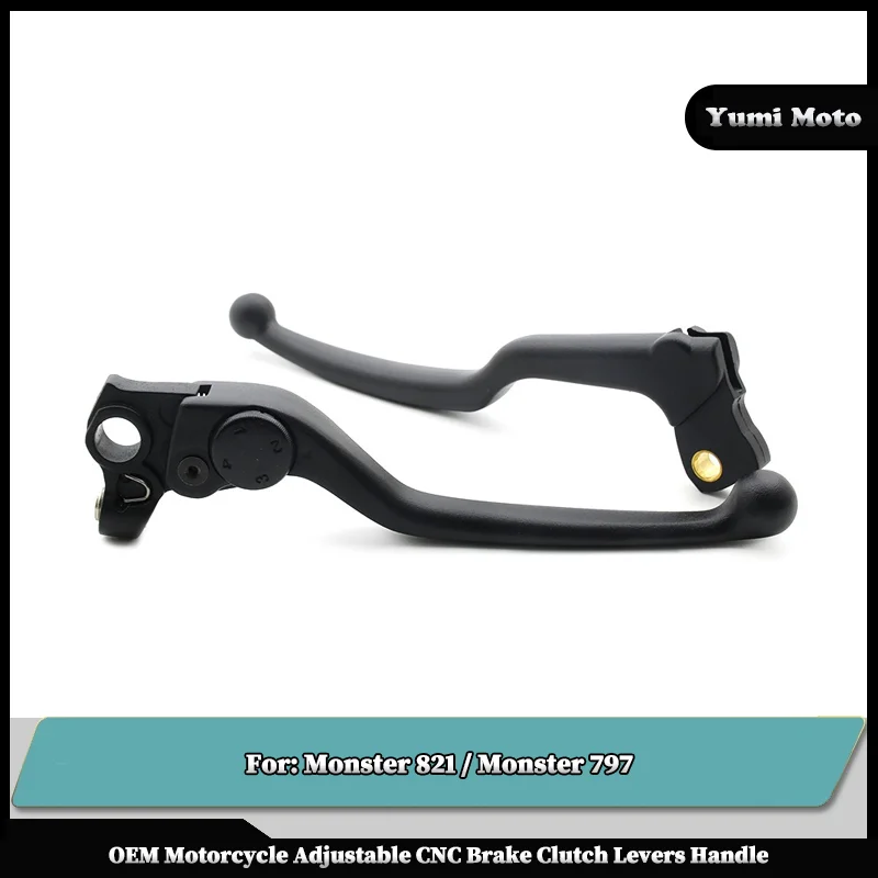 

OEM Motorcycle Adjustable CNC Brake Clutch Levers Handle For DUCATI Monster 821 / Monster 797