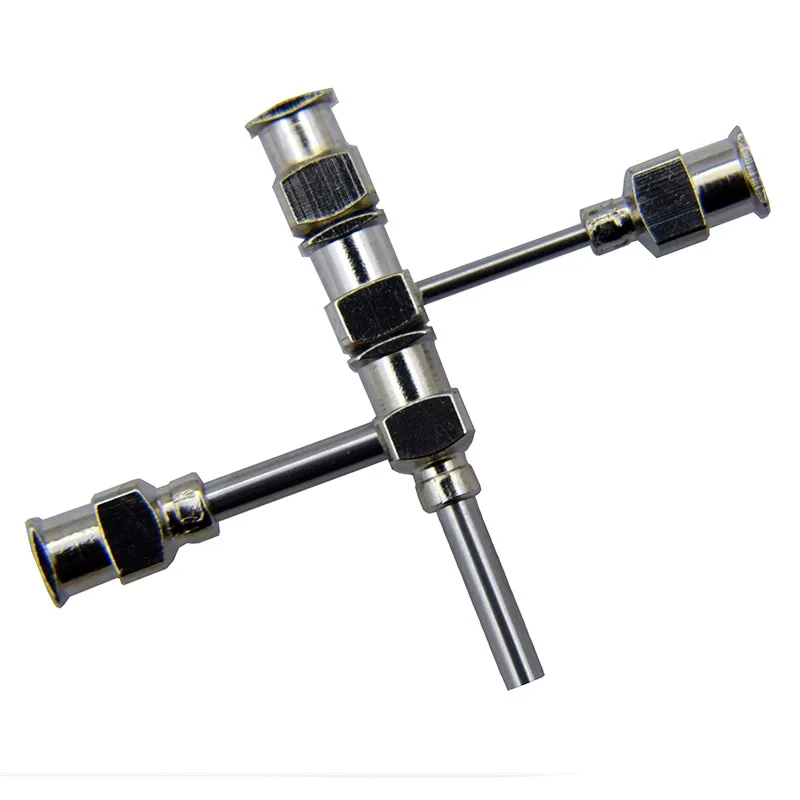 For Tri‑axial Coaxial Needle Electrospinning Spinneret Nozzle for Melt Wet Spinning Core‑Shell Hollow Fiber Fabrication
