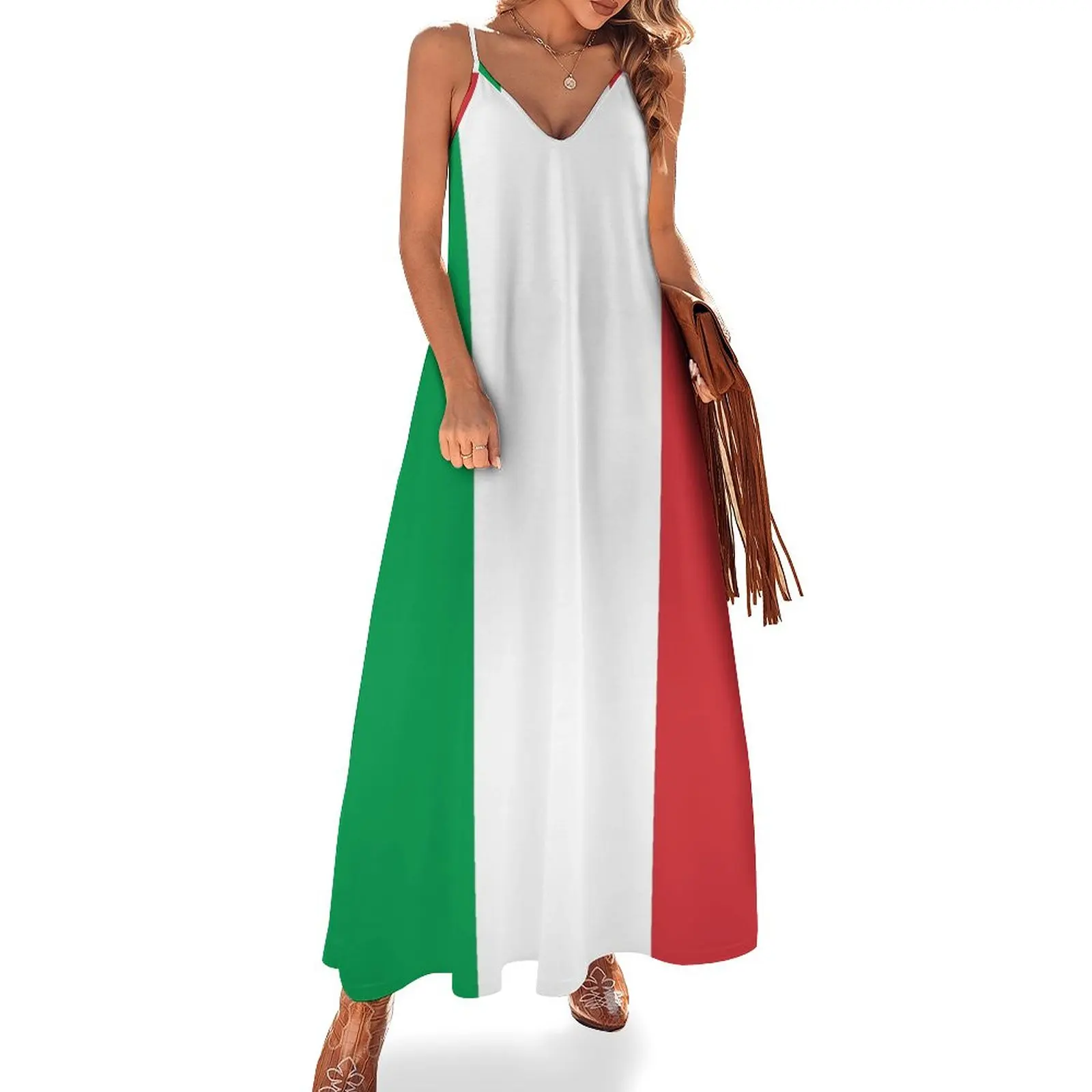 

Flag of Italy - Italian Flag Sleeveless Dress Dress for girls long dress women summer elegant dresses plus sizes women clothes