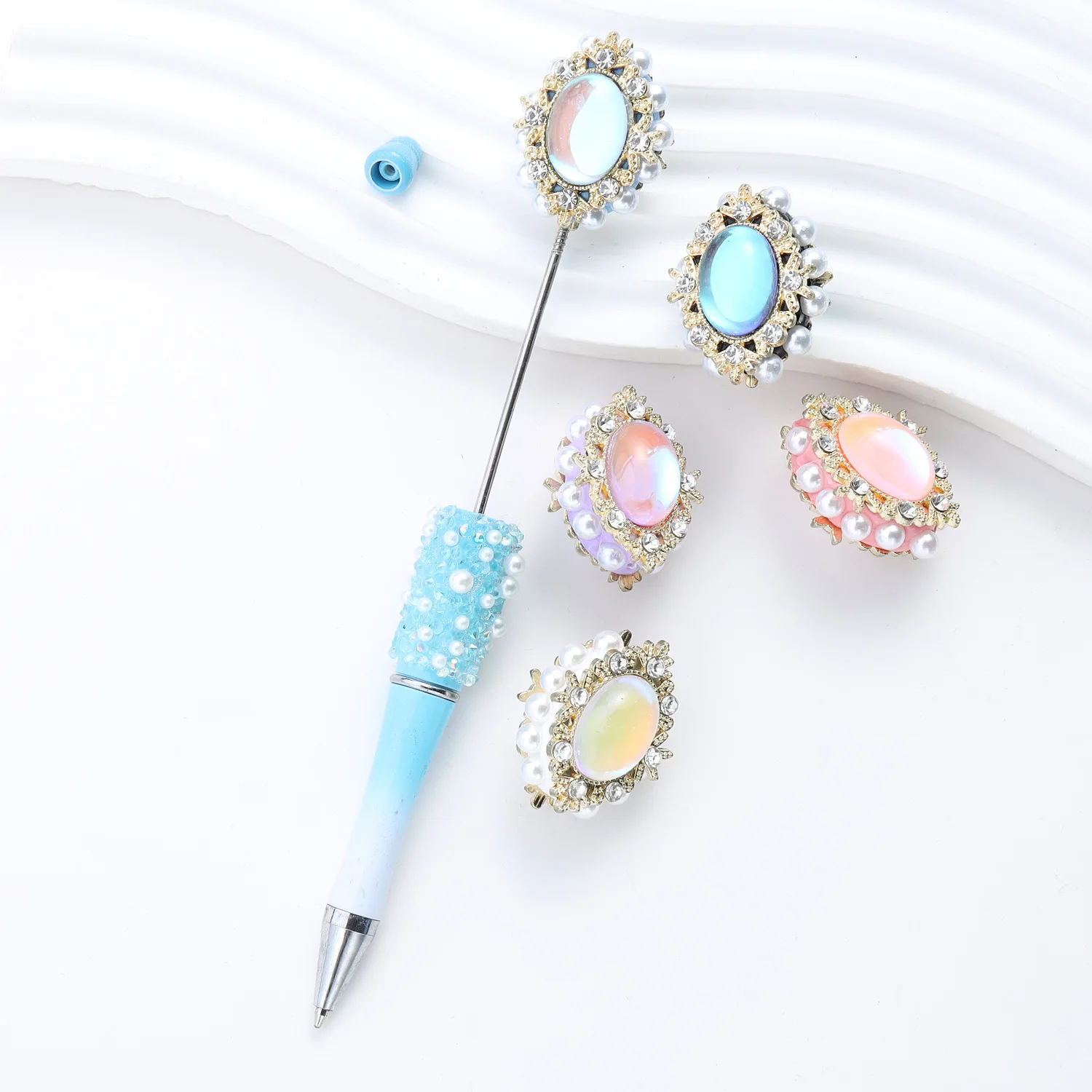 

Alloy sky realm beaded fashion retro hot selling diy jewelry dot pen