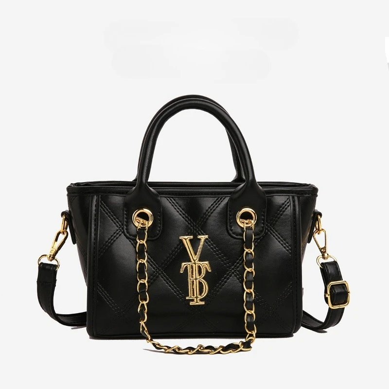 

Retro Fashion Handbag Women's, High-end Texture Large-capacity Tote Bag Fashionable Versatile Shoulder Skew Bag