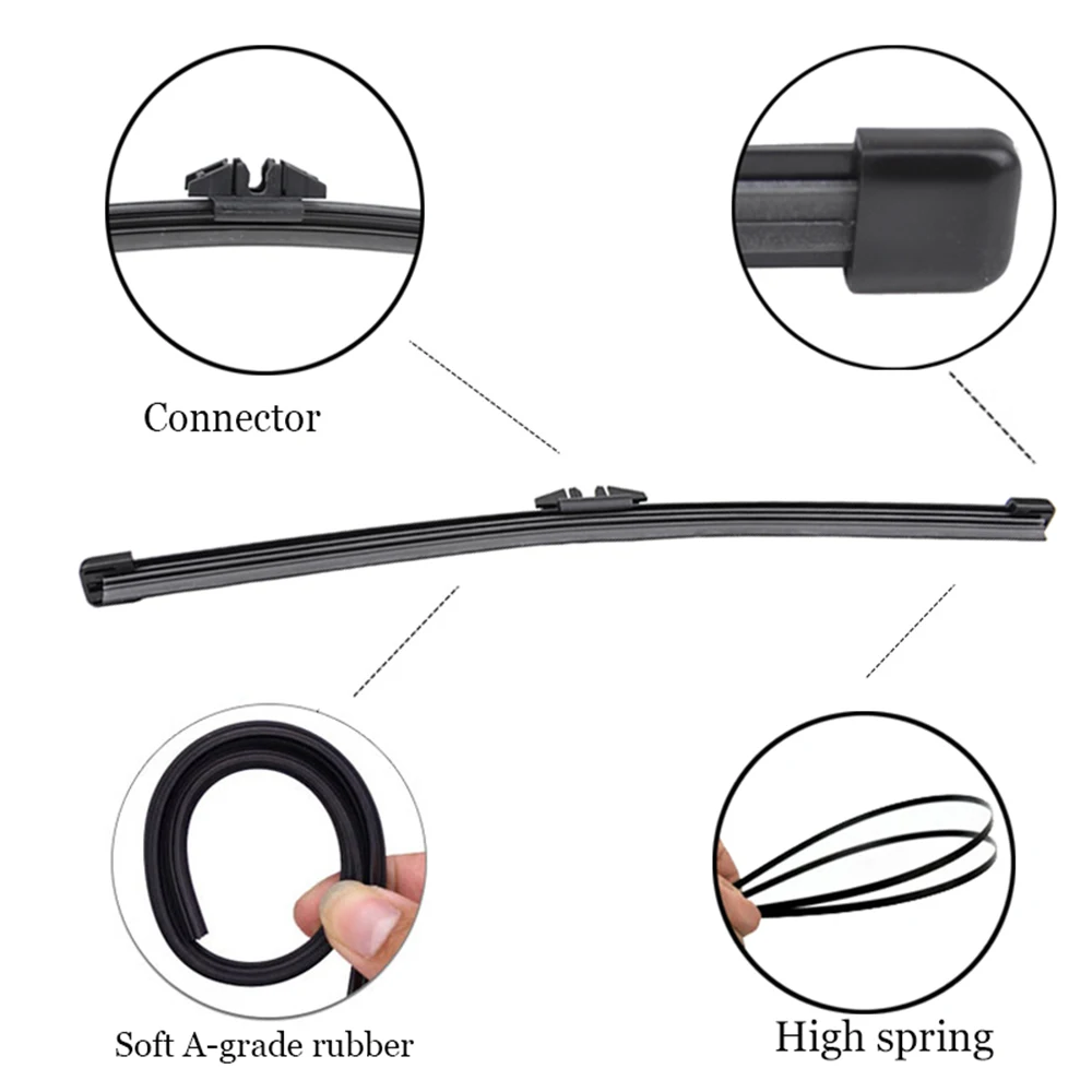 Erick\'s Wiper LHD Front & Rear Wiper Blades Set For BMW 5 Series F11 2010 - 2016 Windshield Windscreen Window Brushes 26\