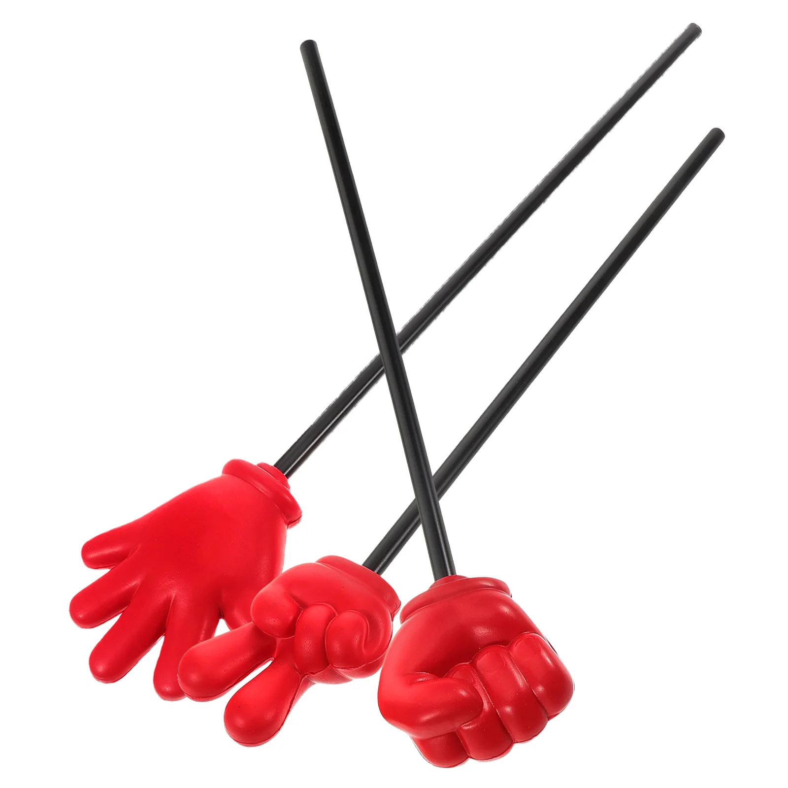 

3 Pcs Scissors Game Props Classroom Pointers for Teachers Sponge Stick Finger Reading