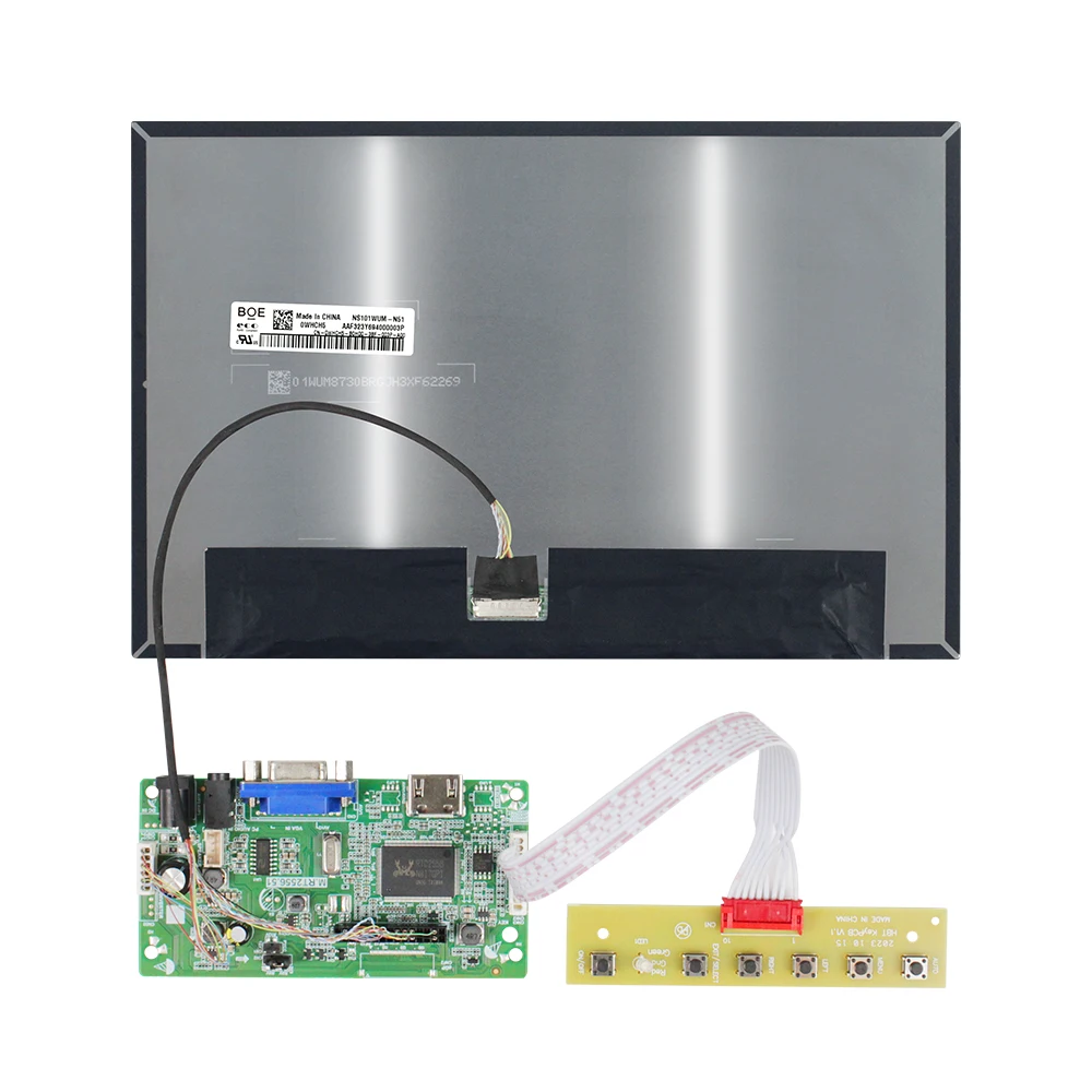 Imagem -05 - Original e Brand Novidades Tela Lcd com Painel de Controle Hdmi Vga 10.1 Polegada 1920x1200 Tela Lcd 1100nite Edp 30pins Interface Ns101wum-n51