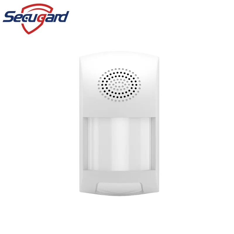 Tuya WiFi Motion Detector PIR Body Infrared Sensor Sound Alarm  25kg Pet Immune Detectors APP Control Smart Home Security Alarm