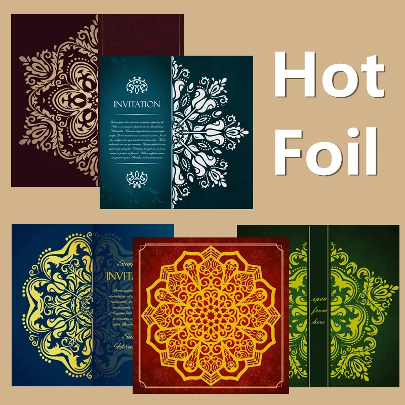 2025 Hot Foil Plates Datura Noble Elegant Wedding Background Christmas Scrapbooking Frames Card Craft No Metal Cutting Dies