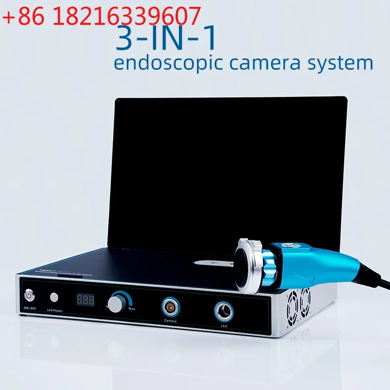 YAO Medical Endoscopic Camera System FHD Endoscopy Video Unit With Light Source For Veterinary Hysteroscopy ENT Urology Laparosc