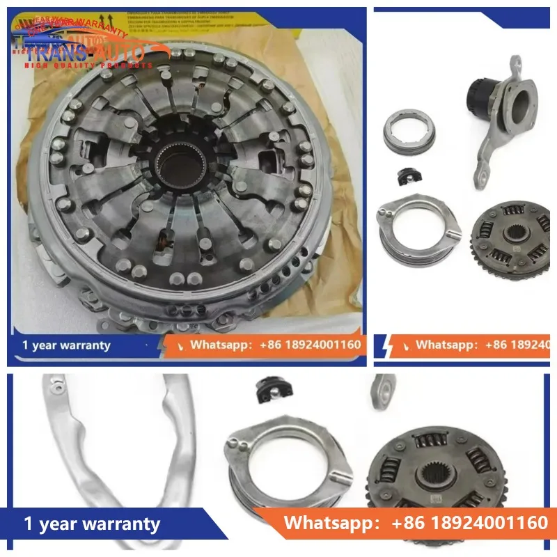 New 0AM198140L  DQ200 0AM DSG Gen 2 New version Dual Clutch Kit 7-speed  602 0006 00 Fit For Audi VW Golf 1.2T 1.4T