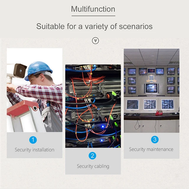 المصنع المصدر 1080P AHD التناظرية PTZ كاميرا الأمن رصد من نوع معدات الاختبار الملحقات لوازم المستودعات الأمريكية #6
