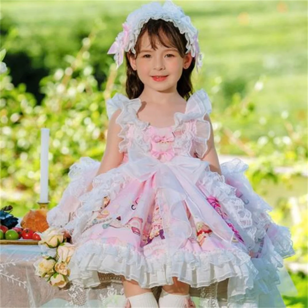 robe-debardeur-mignonne-de-princesse-lolita-rose-avec-nœud-pliable-dessin-anime-pour-enfants-nouvelle-collection-ete