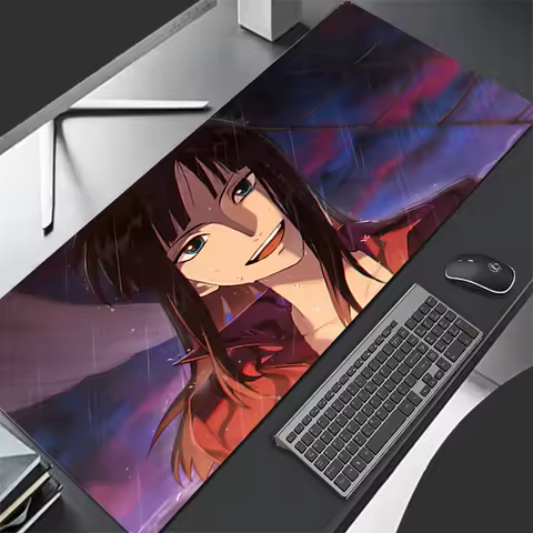 Mouse Pad XL one Piece Nico Robin Lockedge Large Gaming Accessories Computer Gamer Keyboard Mouse Mat Desk Mousepad For Csgo