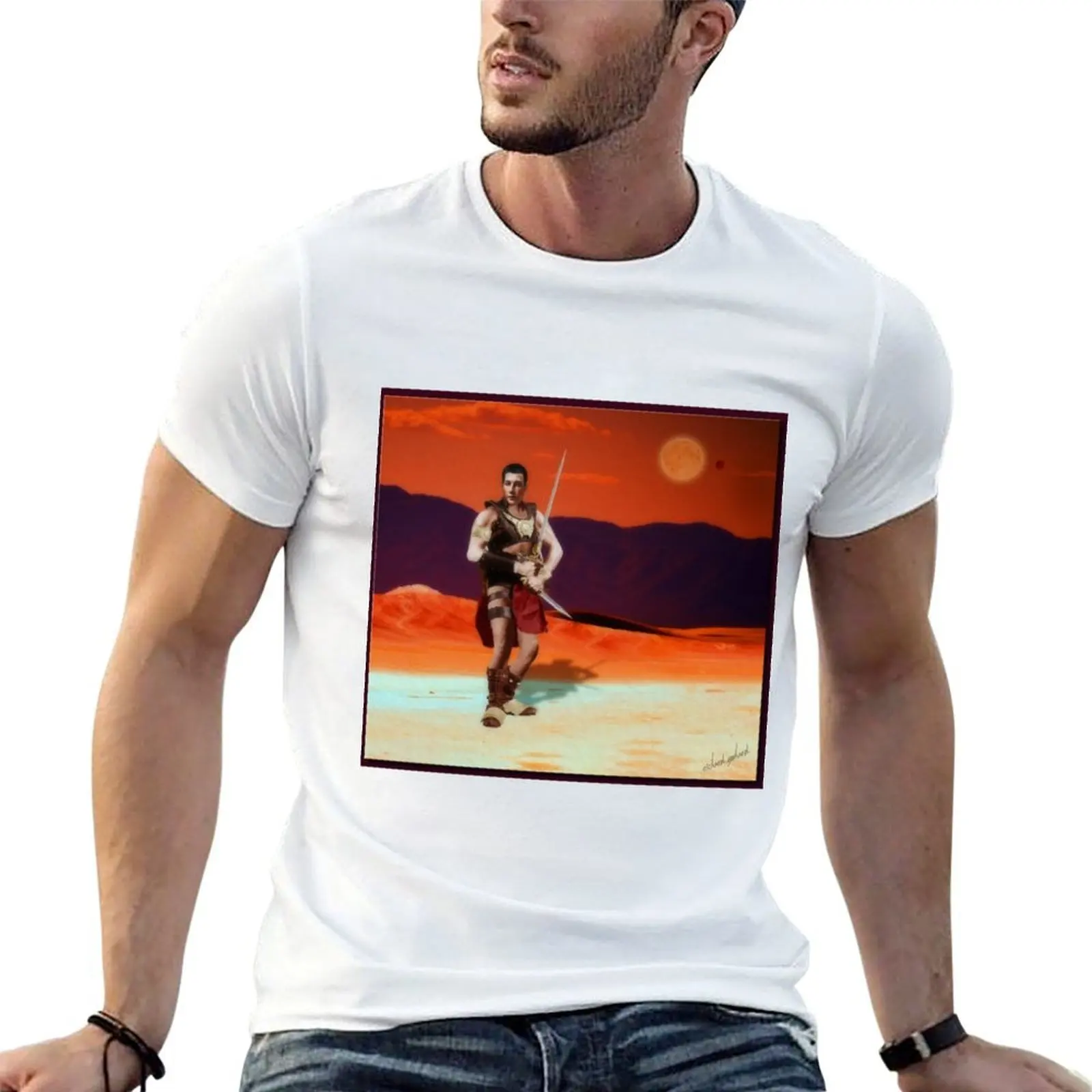 John Carter of Mars T-Shirt valentines boutique clothes blanks T-shirt men