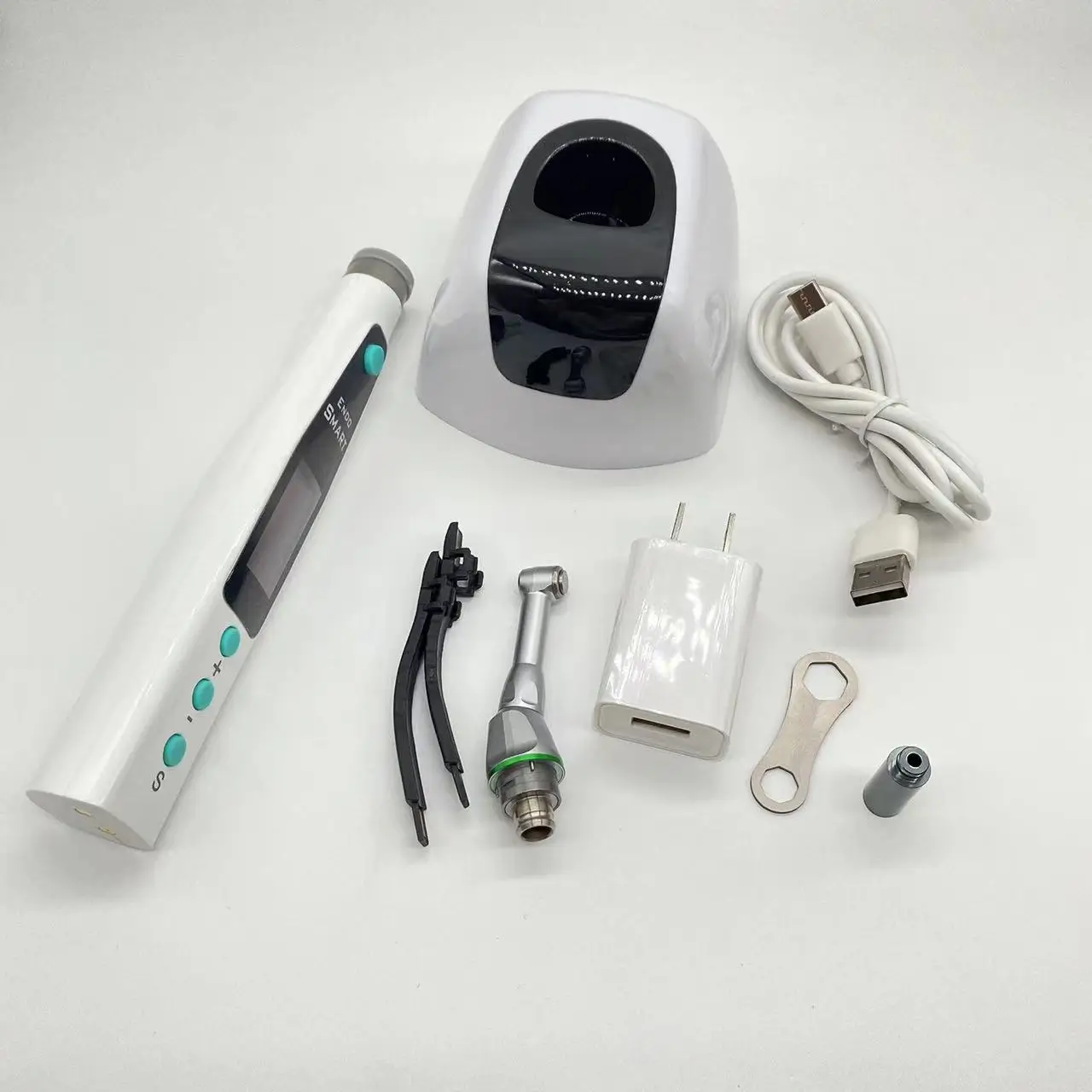 

Высококачественный беспроводной эндодонтический стоматологический эндодонтический двигатель со светодиодной лампой, стандартный наконечник 16:1