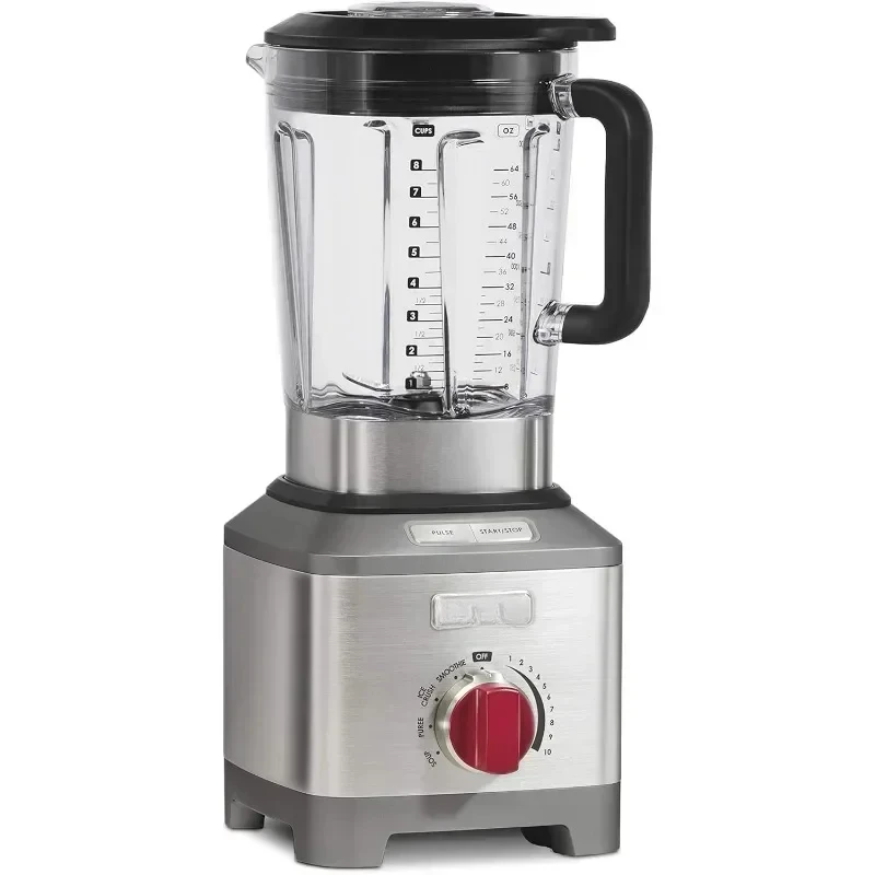 Blender Blended Food Milkshakes and Smoothies Knob Stainless Steel Blender