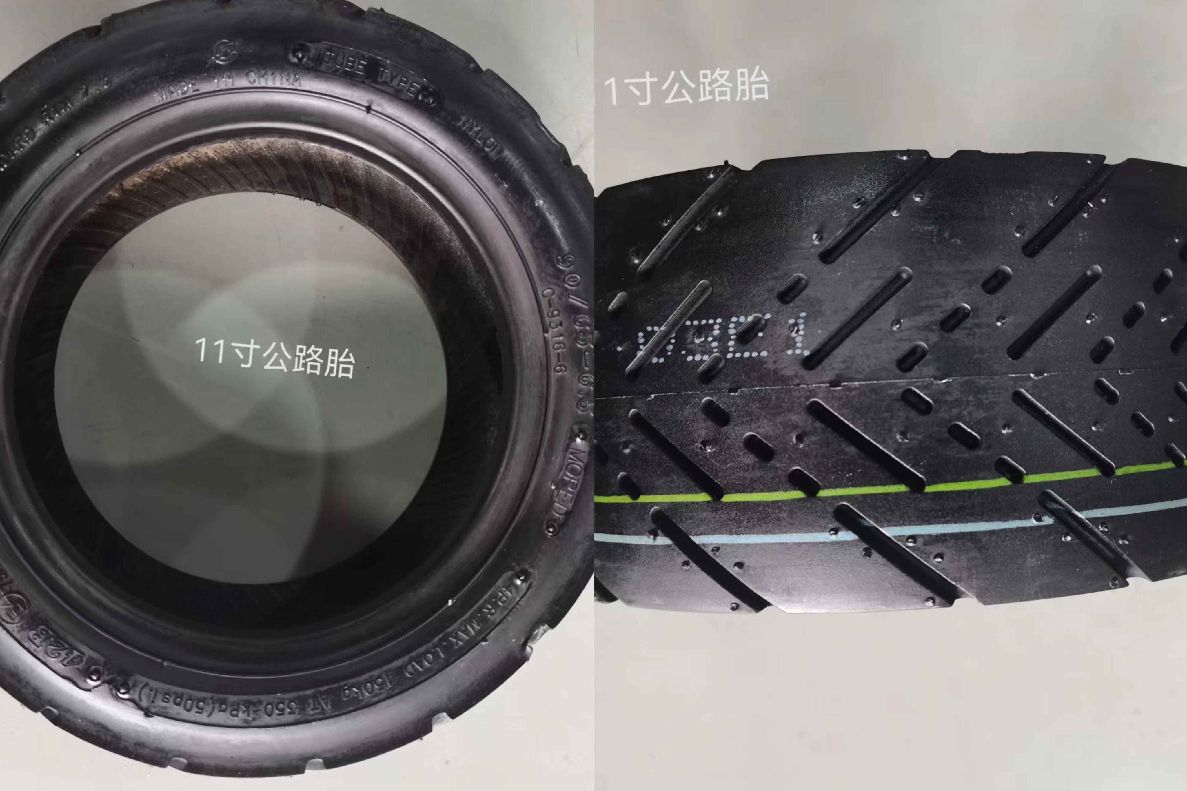 

Electric Scooter Tubeless Tire Parts 11 Inch Road Tire for Motor Wheel E Kicker Tire