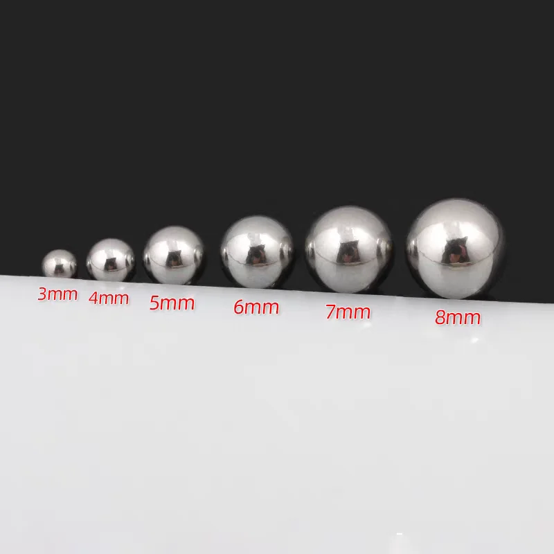 1Pcs 316L Stainless Steel Ball Corrosion-Resistant Ball Precision Solid Stainless Steel Ball 29/30/32/34/35/38/40/45/50mm