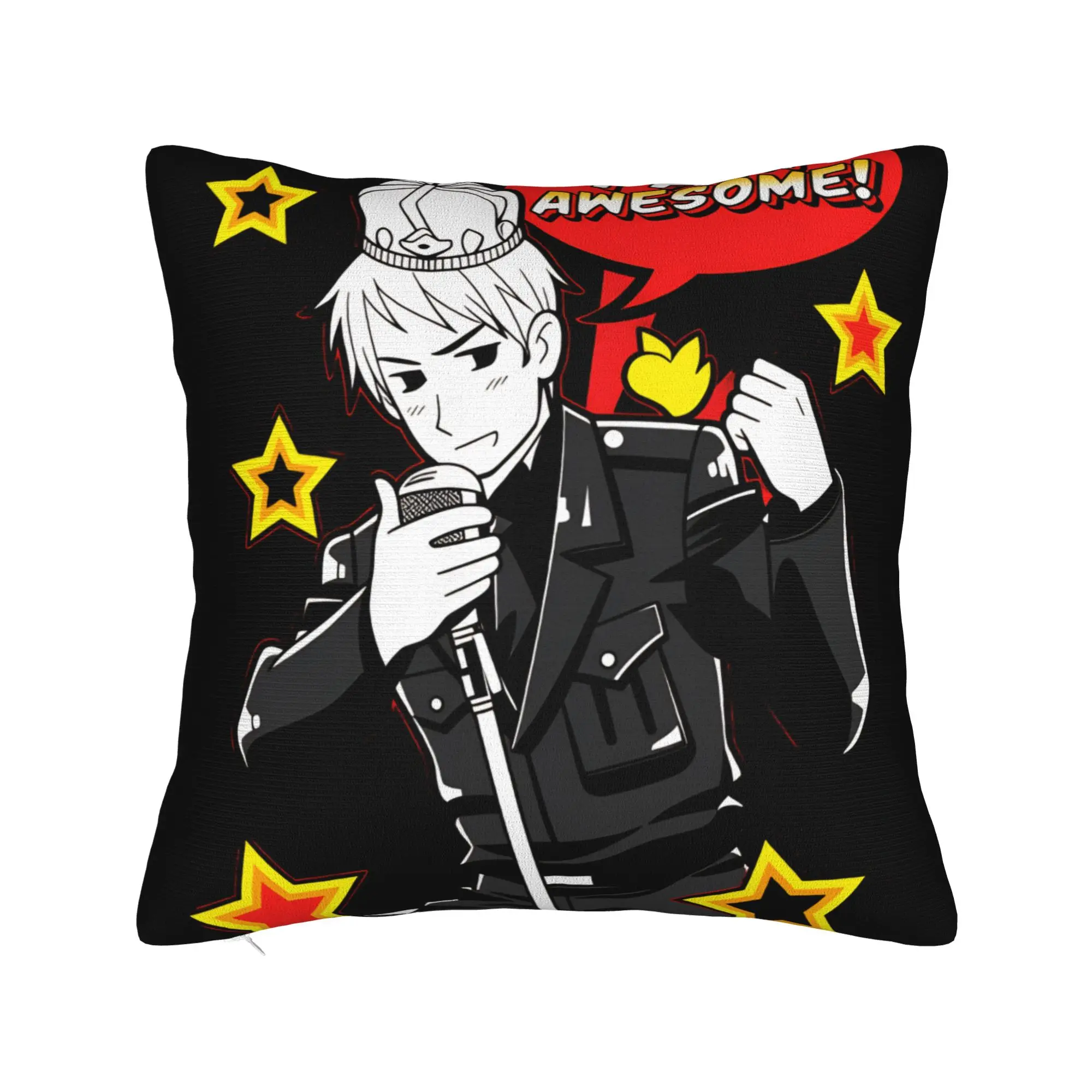 Pillow Case Hetalia Axis Power  Soft Pillow Cover  Novelty Cushion Cover Custom DIY Pillowcases For Chair Sofa Home Decoration