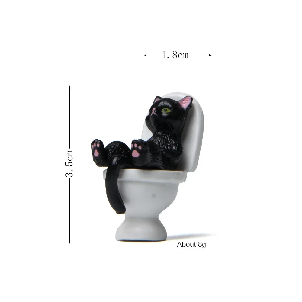 The Cat Simple Cute Practical Portable Decorations Toilet Fashion Beautiful Durable Home Furnishing Desktop Interesting