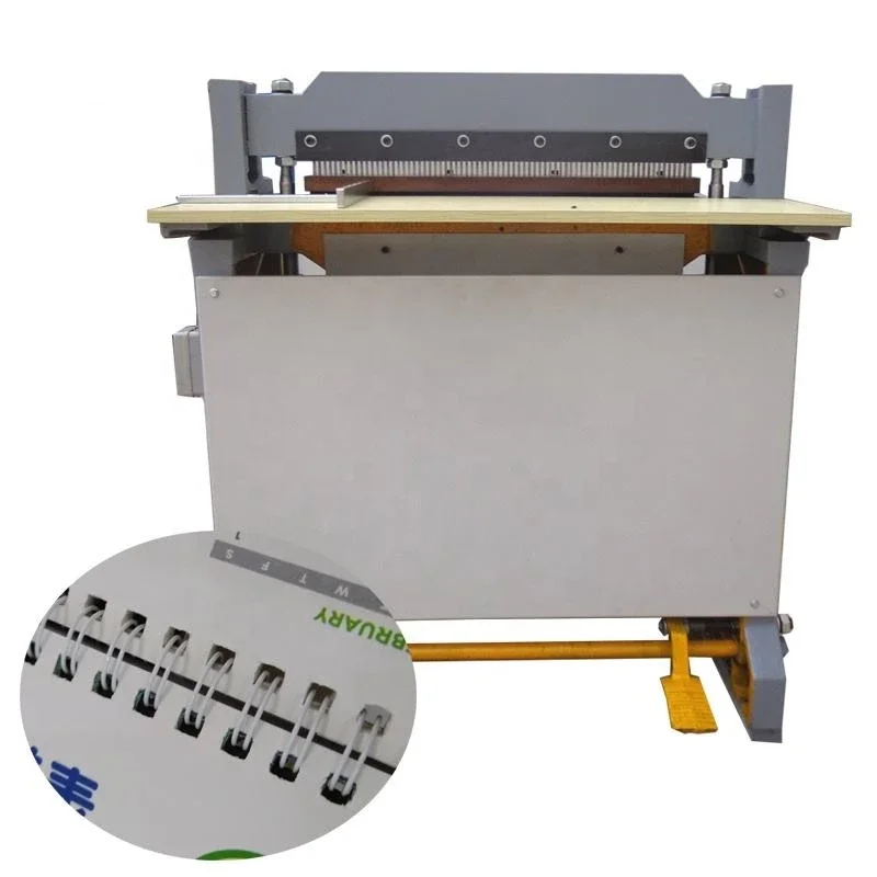 Calendar Portable Hole Punching Machine Automatic Electric Paper Punch Machine