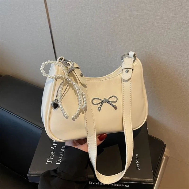 

Luxury Tote Messenger Purse Shopper Solid Color Commuter Elegant Leather Diaper Bag For Women Large Capacity Go-To Bag