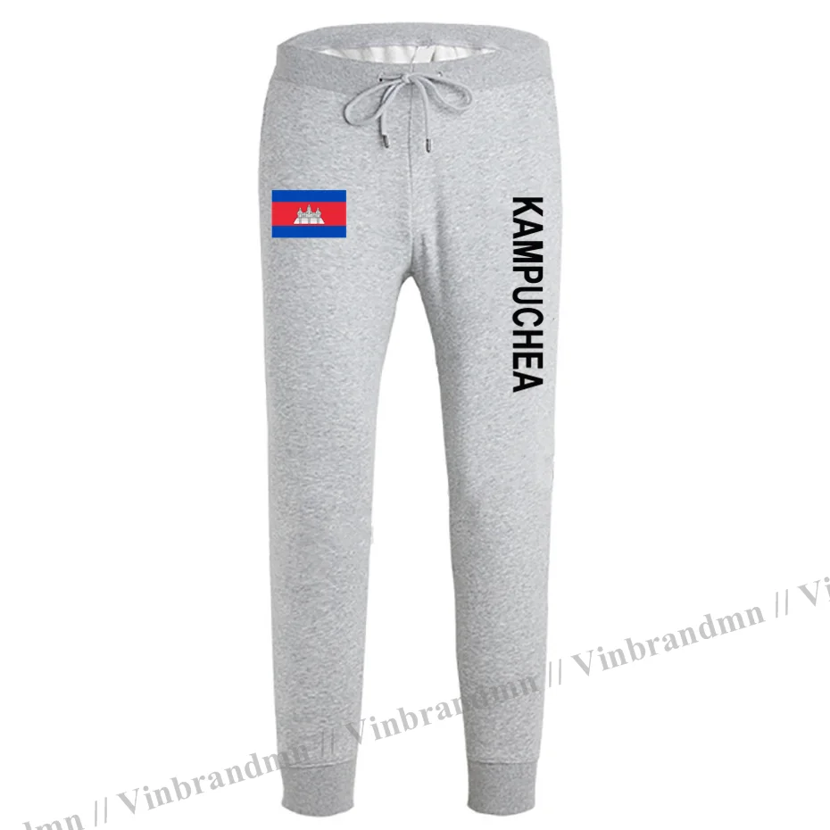 

Cambodia Kampuchea KHM Cambodian Khmer mens pants joggers jumpsuit sweatpants track sweat fitness fleece tactical casual nation