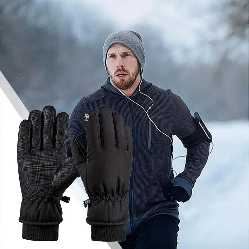 Winter Gloves Winter Waterproof Cycling Gloves Thermal Ski Gloves Winter Touchscreen Gloves For Cycling Driving Hiking