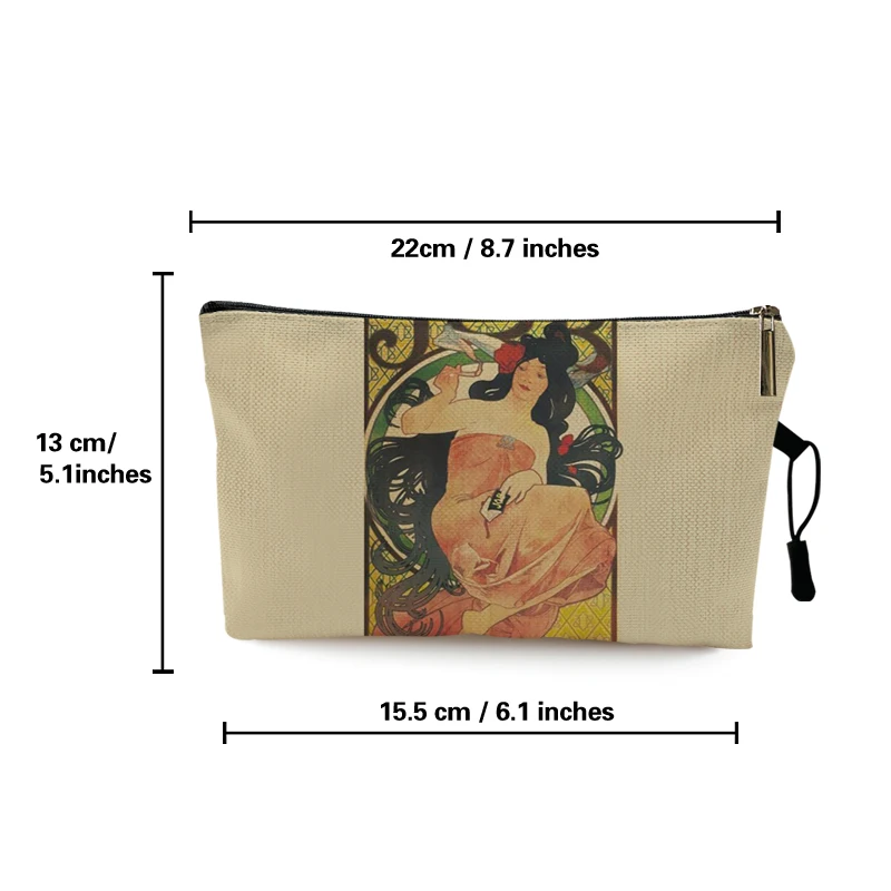 Mysteriouspainting Cosmetiquera Para Maquillaj Сумка Женская Organizer Makeup Bag