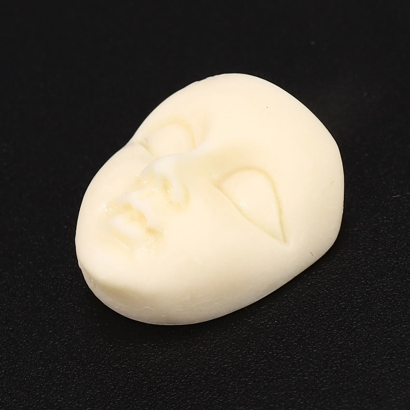 女の子用ミニレジンマスク,フラットバックカボション,ベージュの女の子の顔,スクラップブッキング,ヘアボウセンター,工芸品,10個