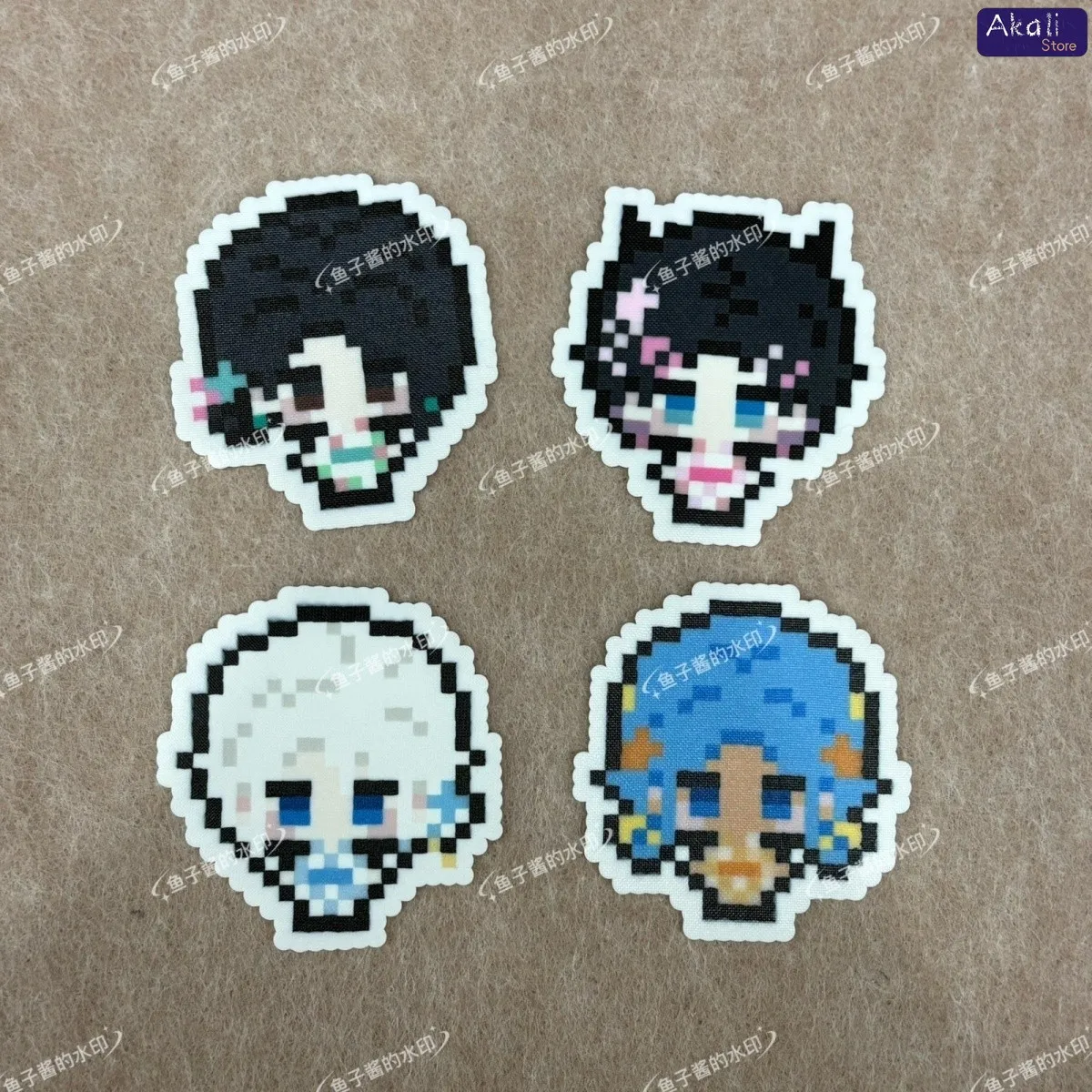 Valorant بكسل المفاتيح لطيف لعبة شخصية حبة قلادة الإبداعية الاكريليك سحر حقيبة ملحق هدية لمحبي اللاعبين تحصيل #5