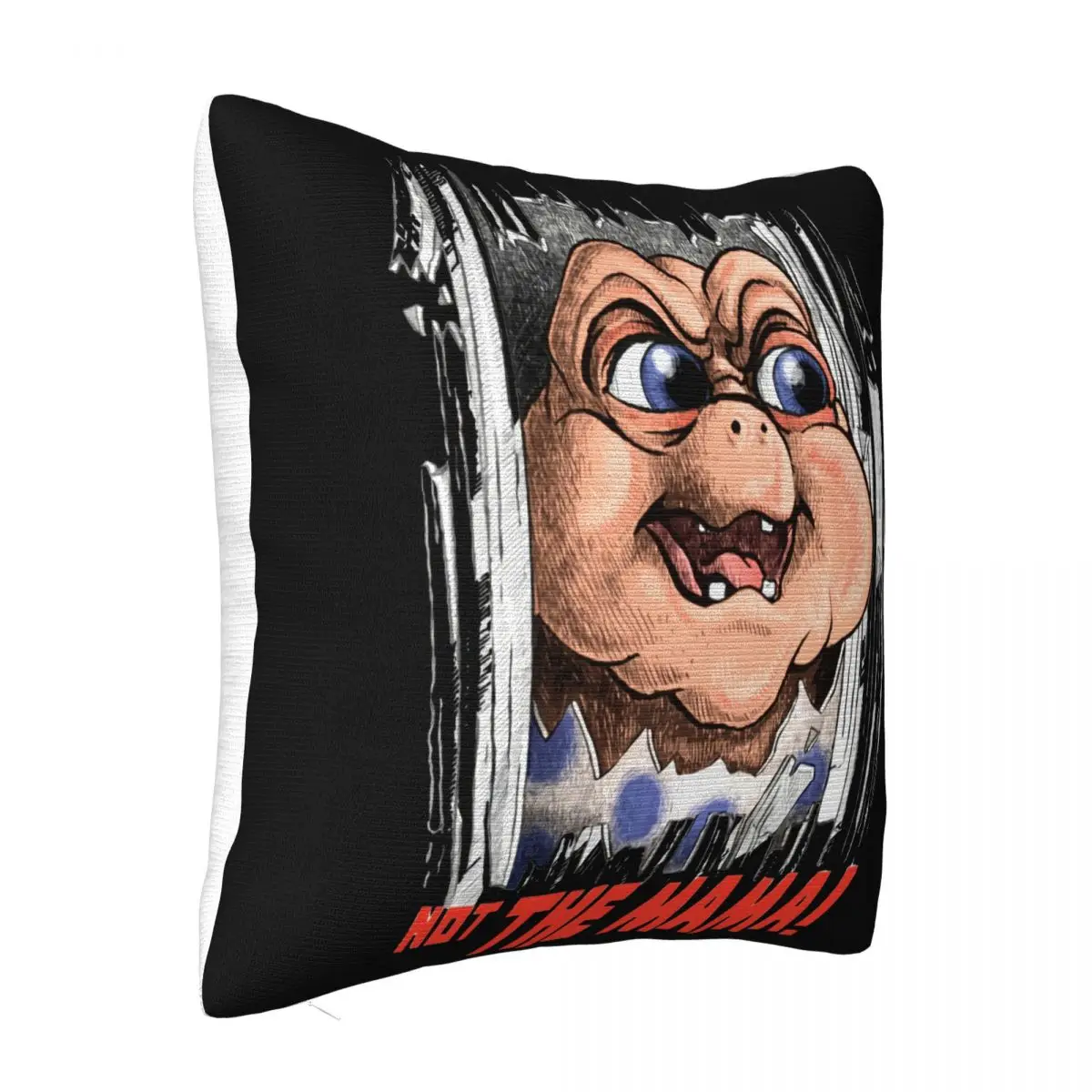 Men's Dinosaurs Tv Show Baby Sinclair Not The Mama Awesome Illustration Artwork Printed Fresh Design Pillow Case