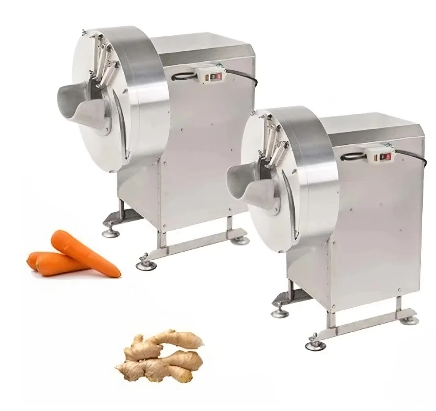 Multifunctional Small Industrial Vegetable Cutter Ginger and Bamboo Shoot Cutting Machine for Small Restaurants