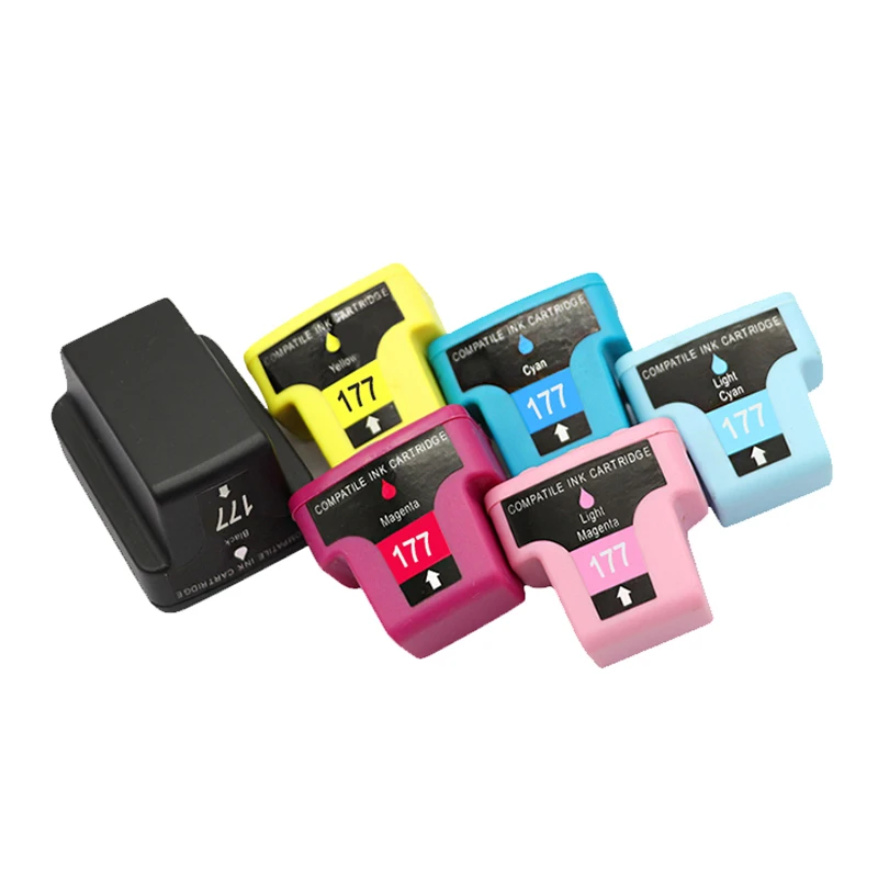 For HP177 Compatible ink cartridges HP 177 C5140 C5150 C5180 D7145 D7155 D7160 D7163 D7345 D7355 C5183 C5185 Printer FREE SHIPPI