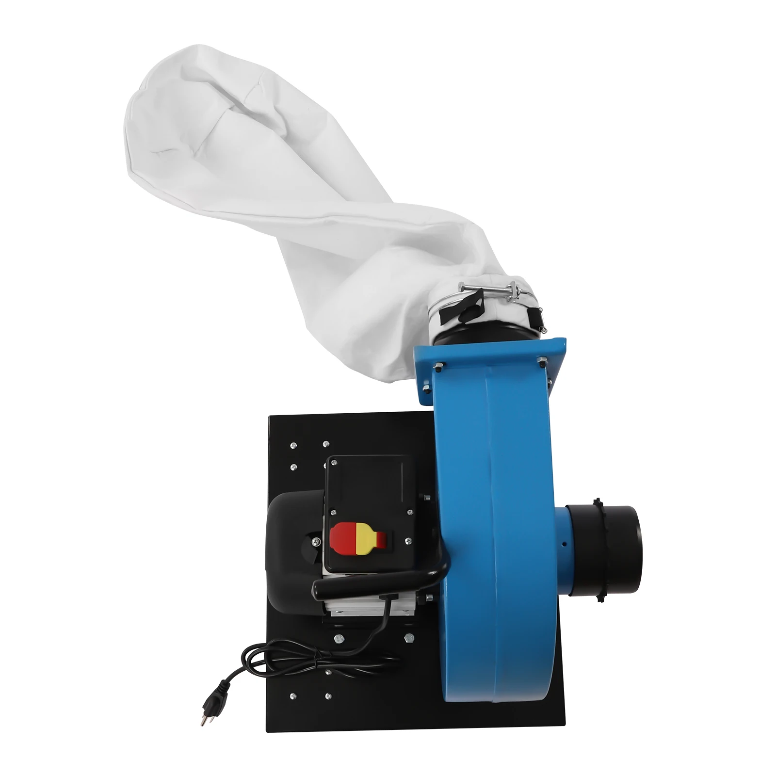 550 CFM Wheeled Jet Dust Collection Potable 14.8-Gallon Bag Dust Collector 30 Micron Bag Filtration Dust Collector