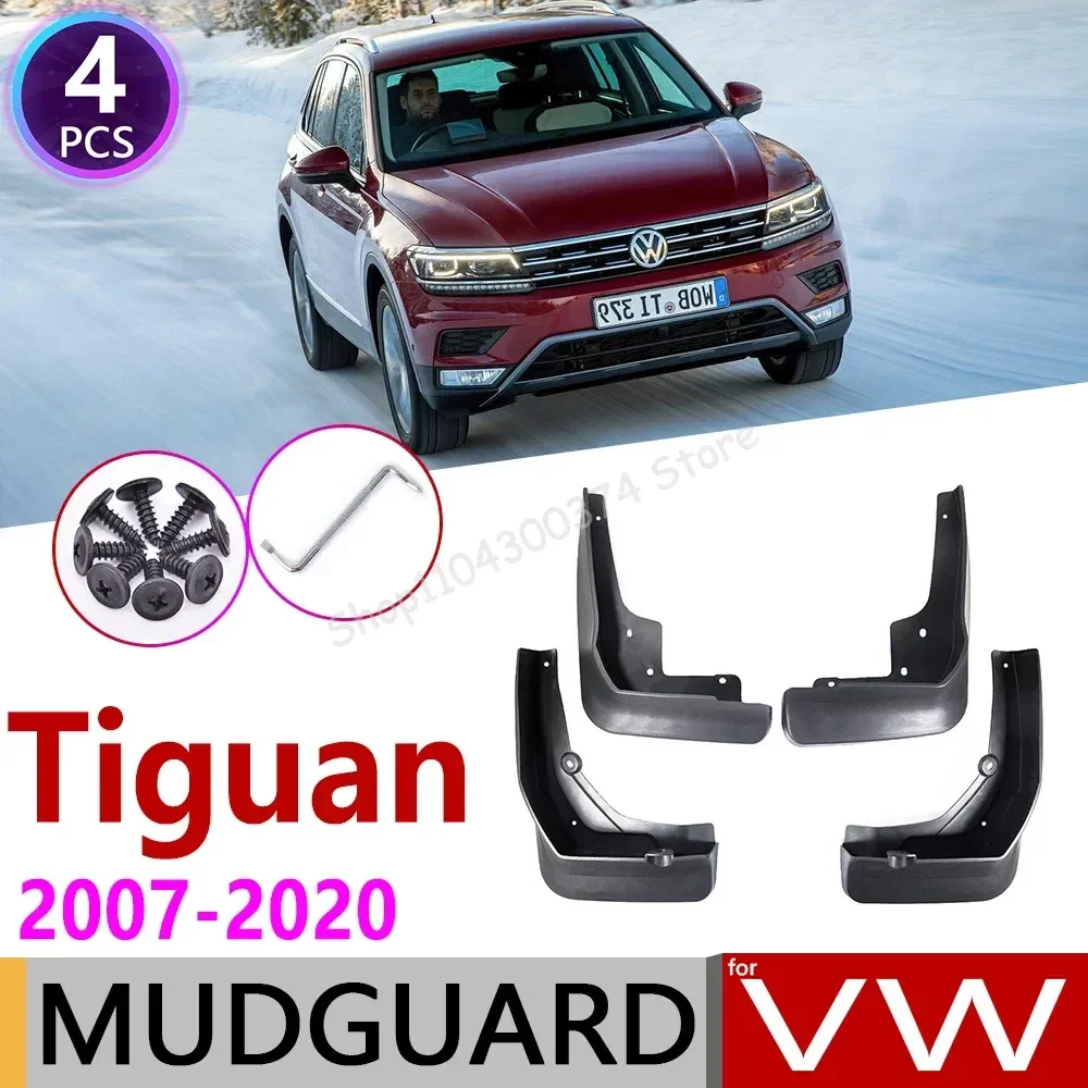 

for Volkswagen VW Tiguan MK1 MK2 2007~2020 Mudflap Fender Mud Flaps Guard Splash Flap Mudguards Accessories 2008 2009 2010 2015