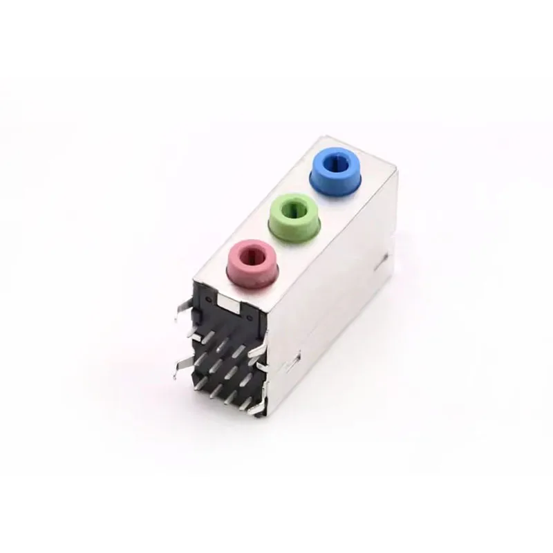 JACK-110 3.5 Audio port Computer host 3-hole audio headphone PJ-31300 triple socket