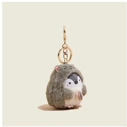 Kreative niedliche Pinguin Tiere weiche ausgestopfte Plüschtiere Hobbys exquisite kawaii Rucksack Dekoration Schlüssel bund Geburtstags geschenke Jungen